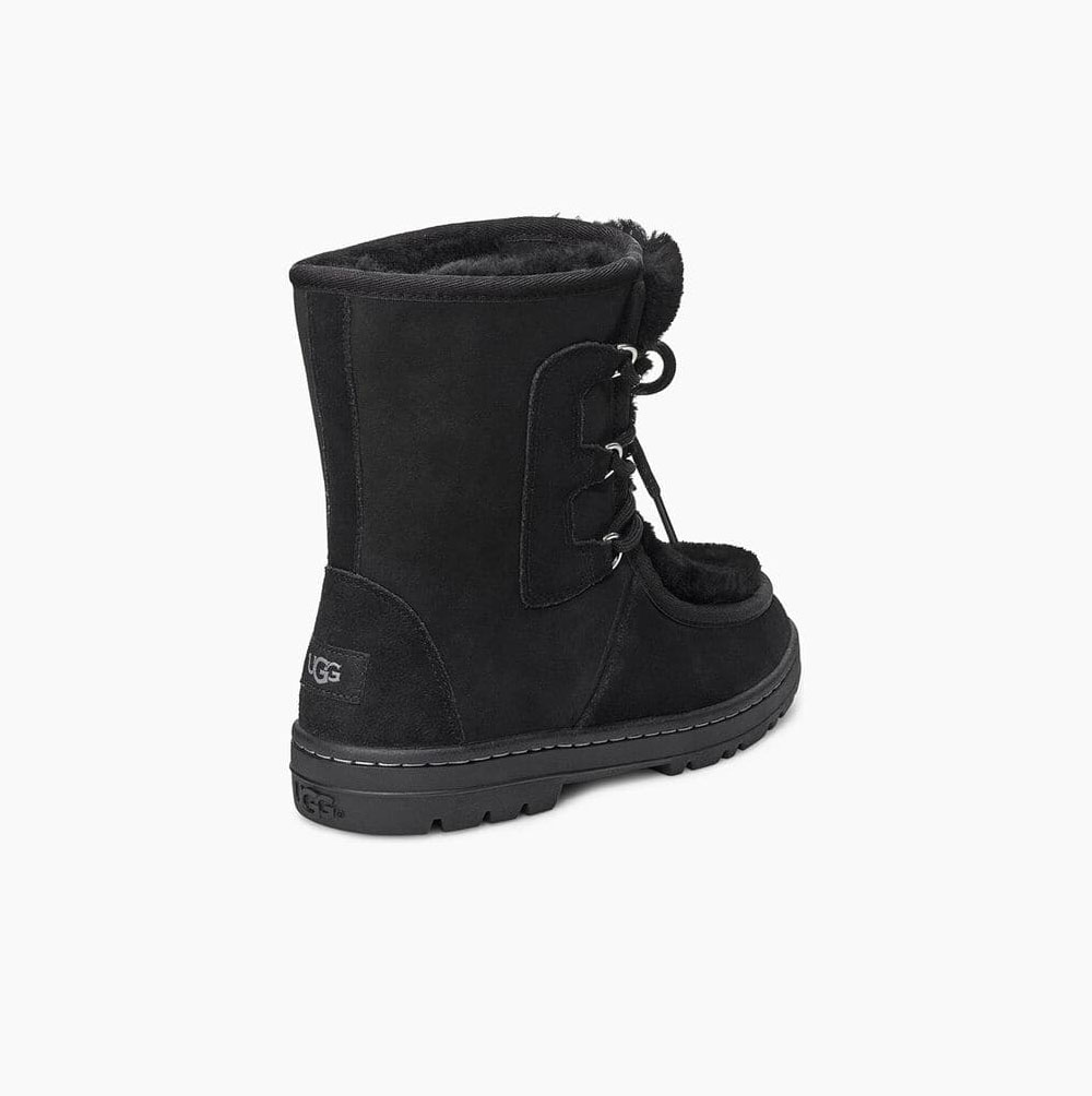 UGG Mukluk Revival Winterstiefel Damen Schwarz Schweiz | TS2F7SES