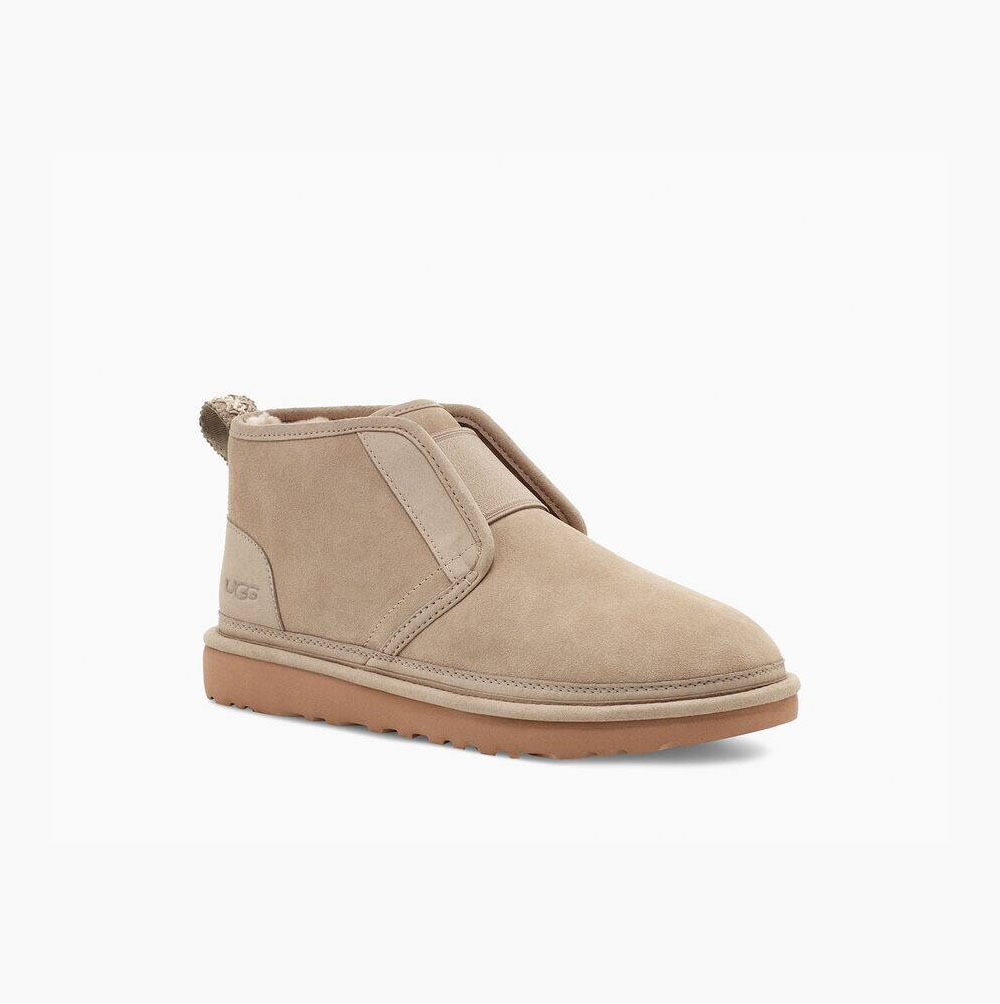 UGG Neumel Flex Schnürstiefel Herren Beige Schweiz | 8MQEECI1