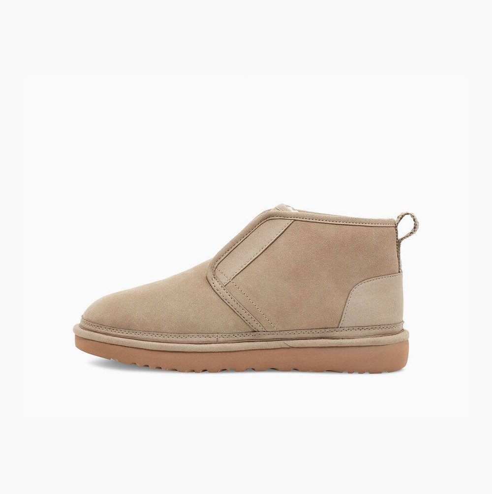 UGG Neumel Flex Schnürstiefel Herren Beige Schweiz | 8MQEECI1