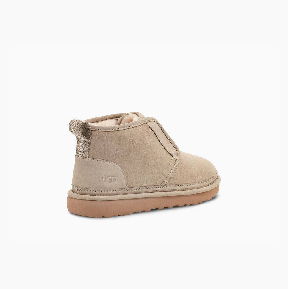 UGG Neumel Flex Schnürstiefel Herren Beige Schweiz | 8MQEECI1