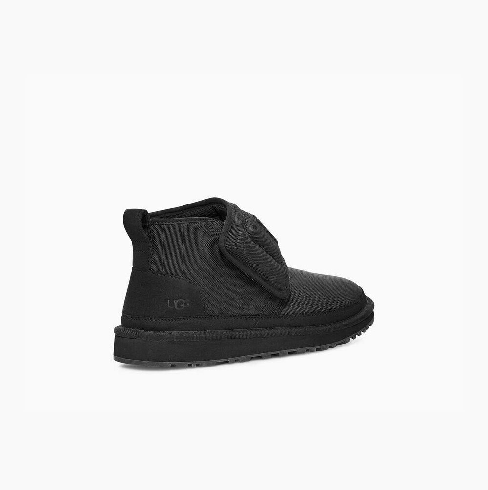 UGG Neumel Molded Logo Neumel Boots Herren Schwarz Schweiz | SBABPW70