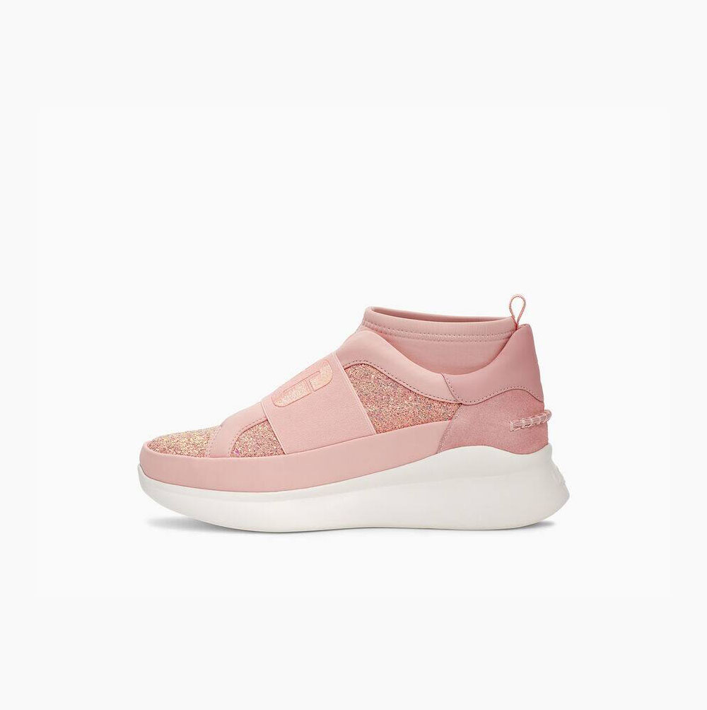 UGG Neutra Chunky Glitter Sneakers Damen Rosa Schweiz | FYHHUK2K