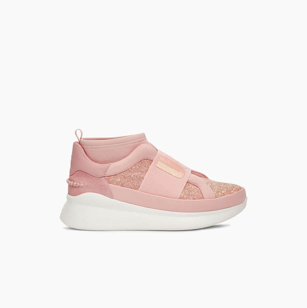 UGG Neutra Chunky Glitter Sneakers Damen Rosa Schweiz | FYHHUK2K