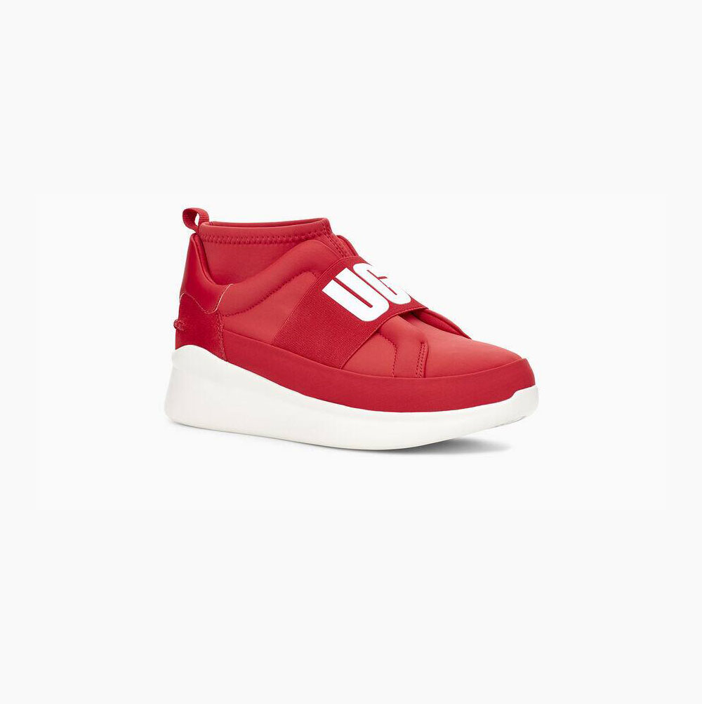 UGG Neutra Sneakers Damen Rot Schweiz | IHSWNH19