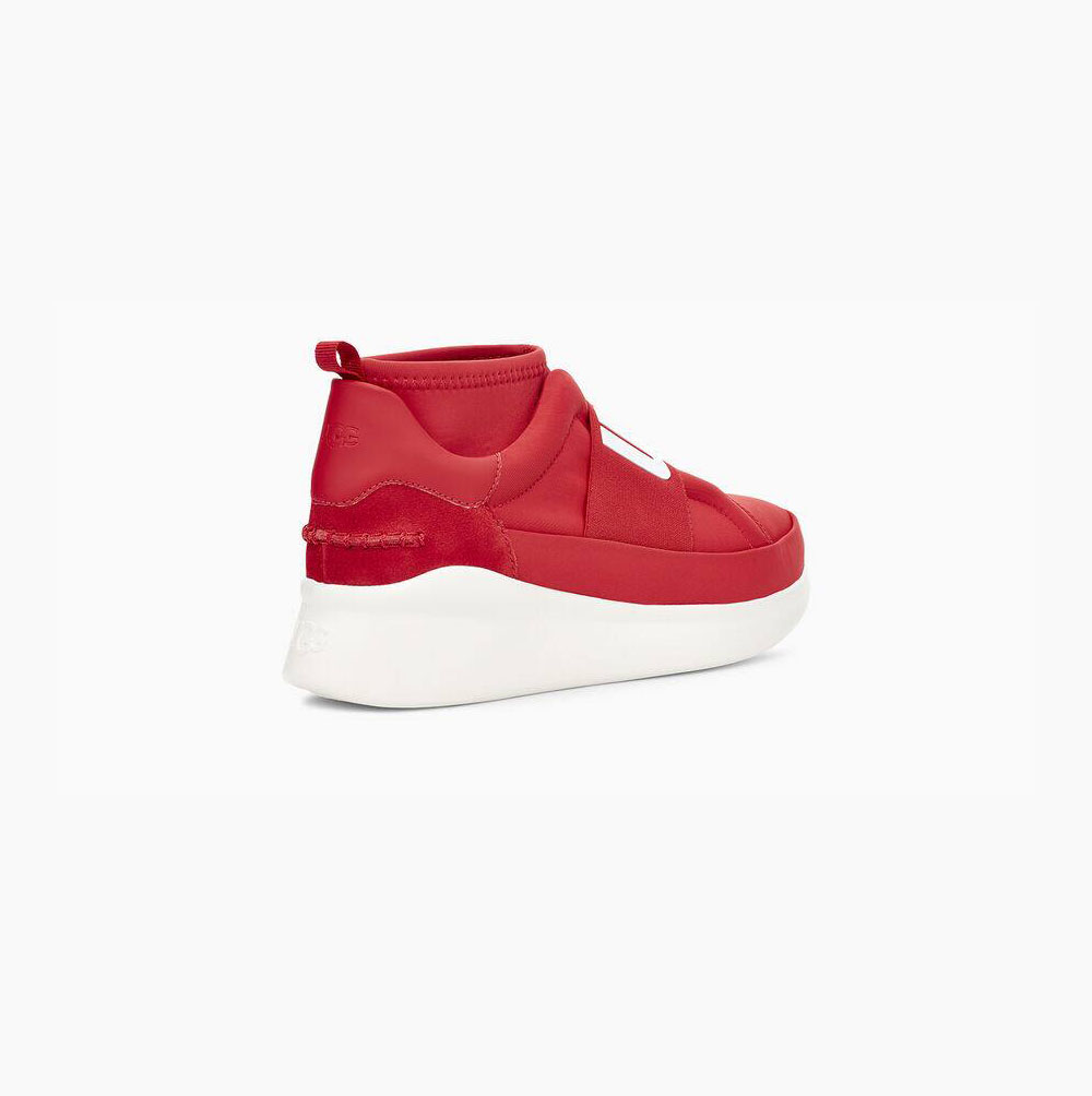 UGG Neutra Sneakers Damen Rot Schweiz | IHSWNH19