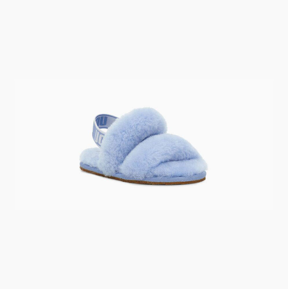 UGG Oh Yeah Sandalen Kinder Hellblau Schweiz | BXF9JC6G