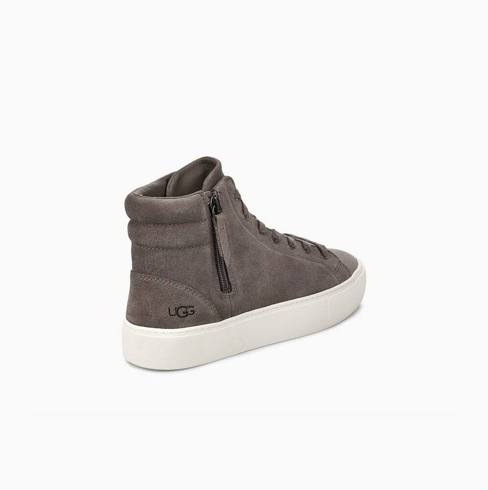 UGG Olli Hohe Sneaker Damen Grau Schweiz | YD3TK9I5