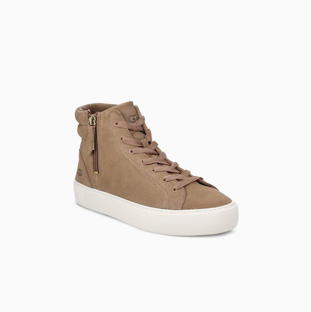 UGG Olli Hohe Sneaker Damen Khaki Schweiz | BYN4170Q