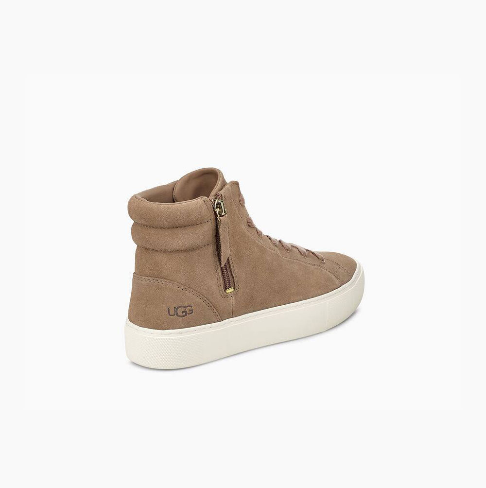 UGG Olli Hohe Sneaker Damen Khaki Schweiz | BYN4170Q