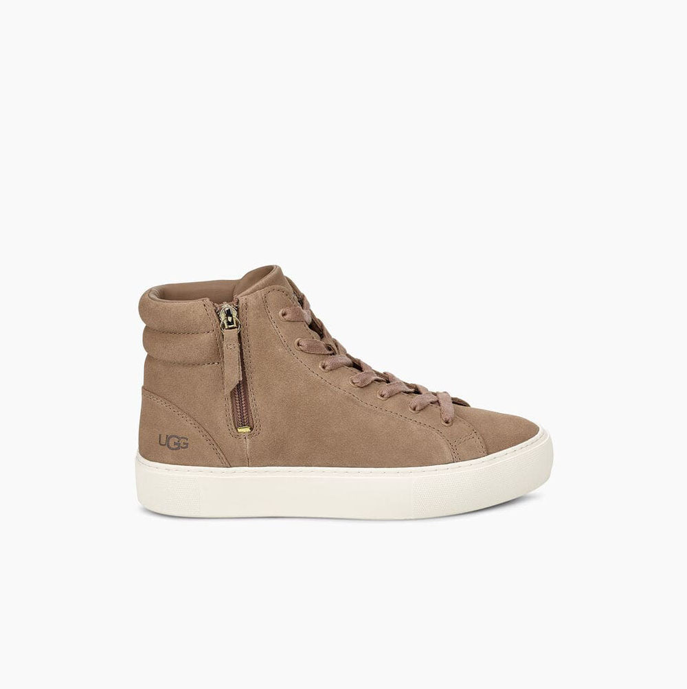 UGG Olli Hohe Sneaker Damen Khaki Schweiz | BYN4170Q