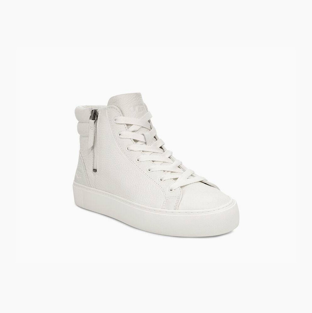 UGG Olli Hohe Sneaker Damen Weiß Schweiz | 763LI9JA