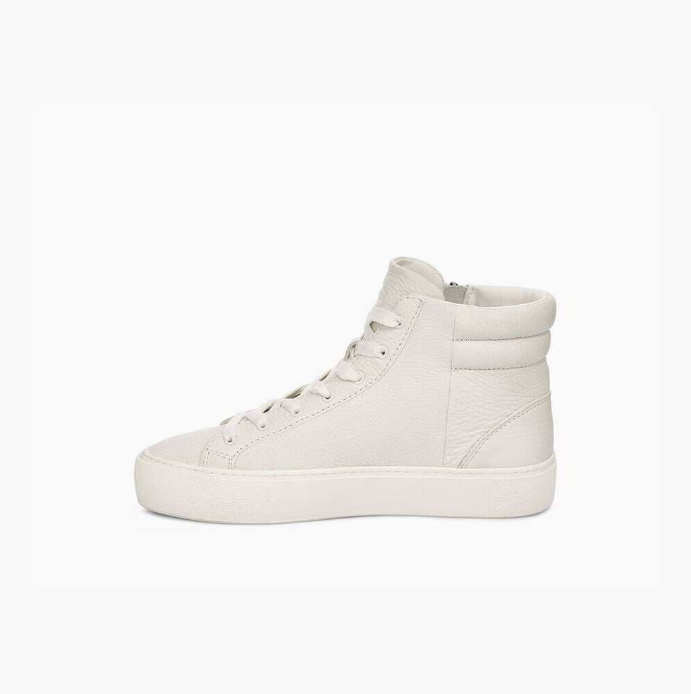 UGG Olli Hohe Sneaker Damen Weiß Schweiz | 763LI9JA