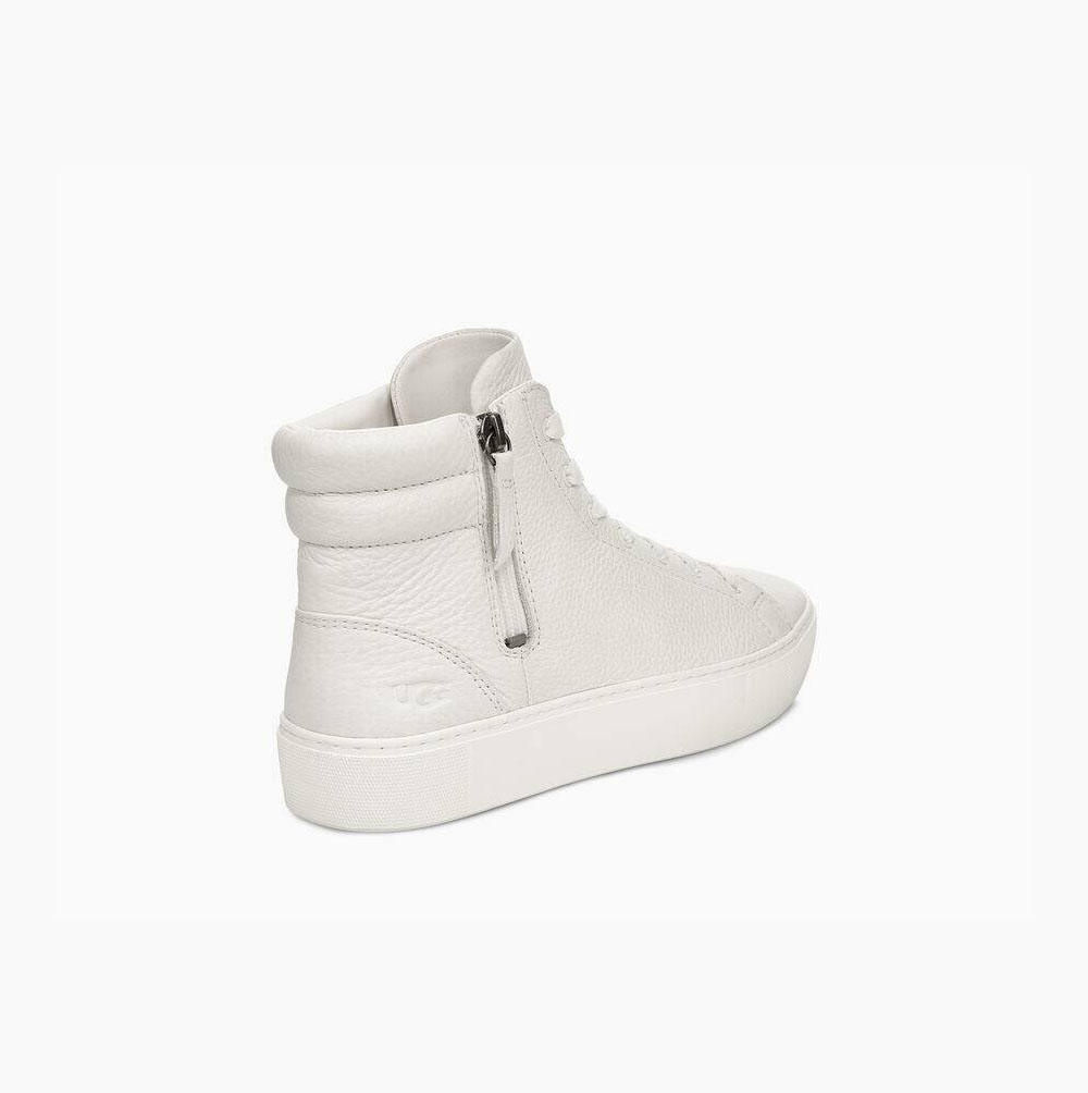 UGG Olli Hohe Sneaker Damen Weiß Schweiz | 763LI9JA