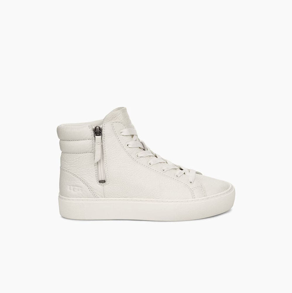 UGG Olli Hohe Sneaker Damen Weiß Schweiz | 763LI9JA