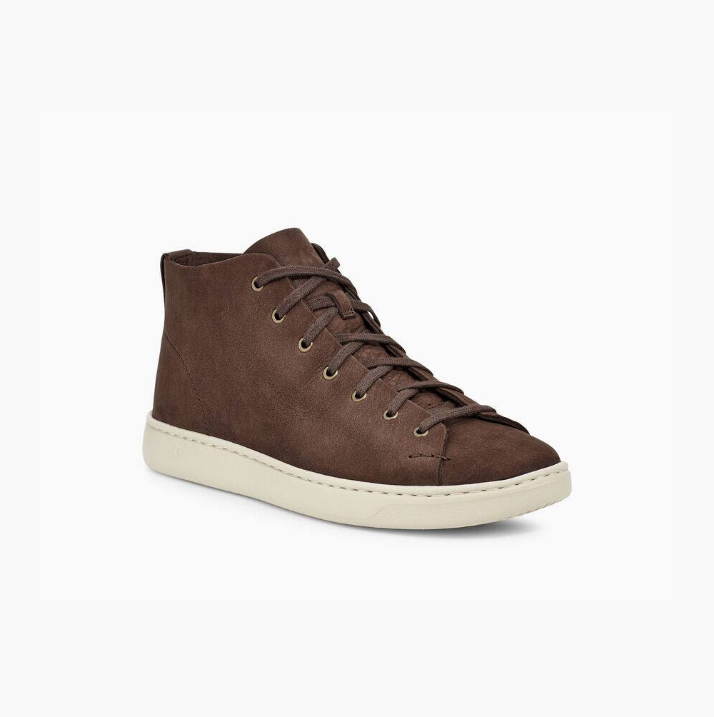 UGG Pismo High Hohe Sneaker Herren Braun Schweiz | YLSB7A59