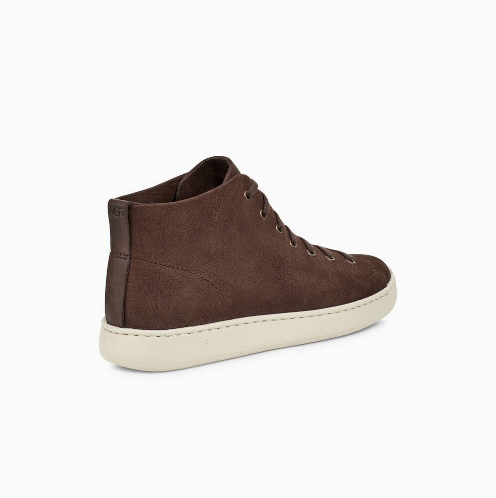 UGG Pismo High Hohe Sneaker Herren Braun Schweiz | YLSB7A59