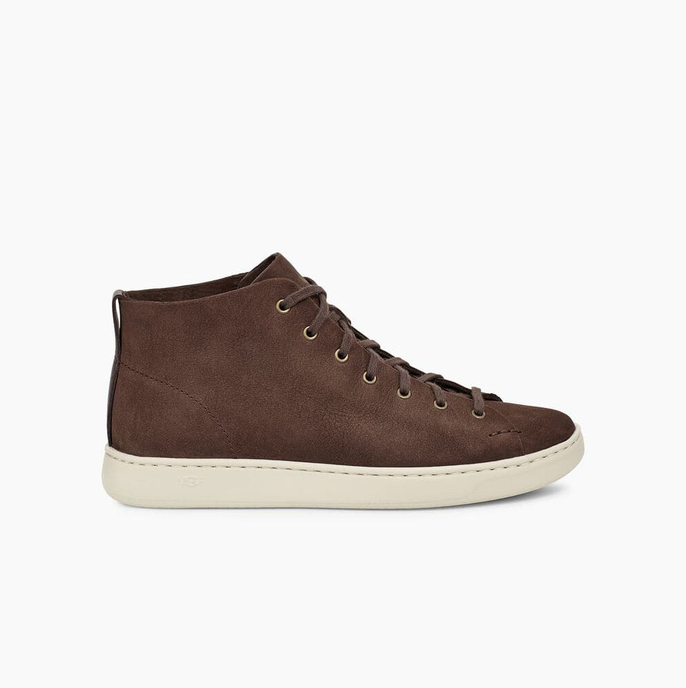 UGG Pismo High Hohe Sneaker Herren Braun Schweiz | YLSB7A59