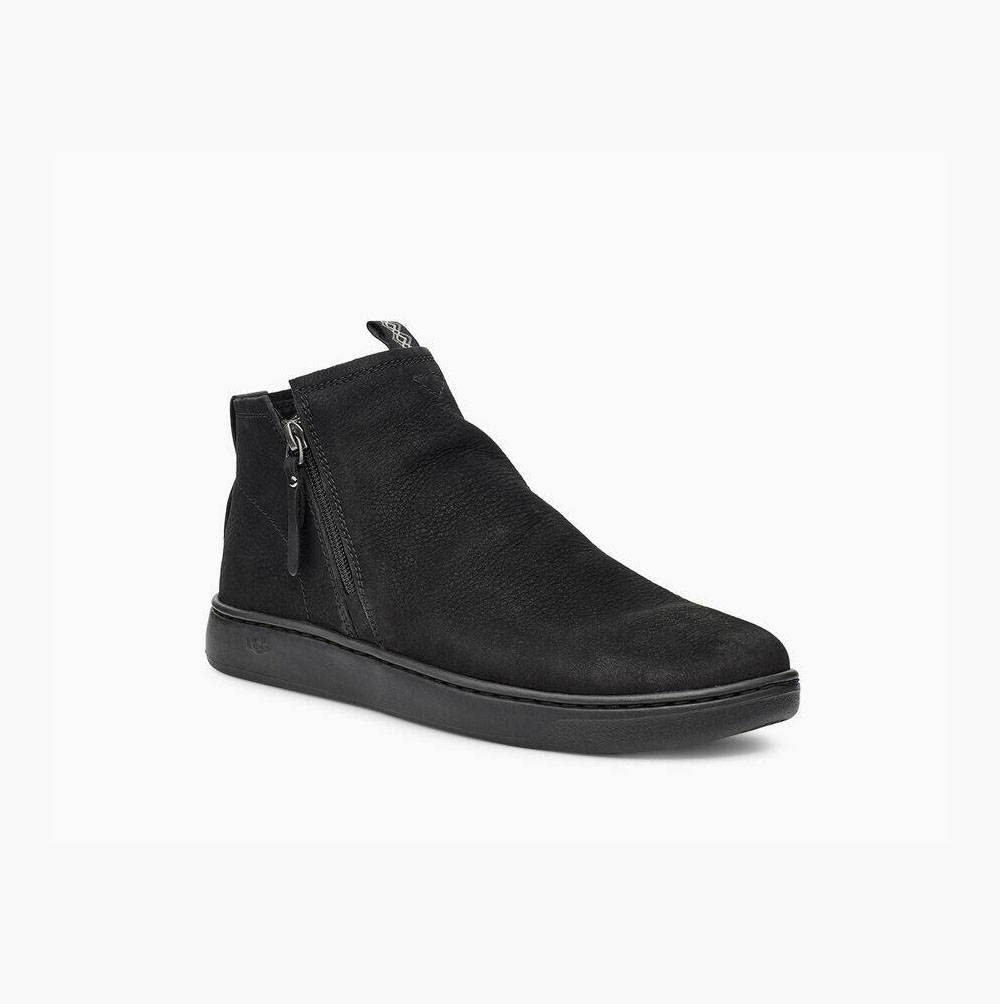 UGG Pismo Zip Sneaker Stiefel Herren Schwarz Schweiz | UWCWRT7B