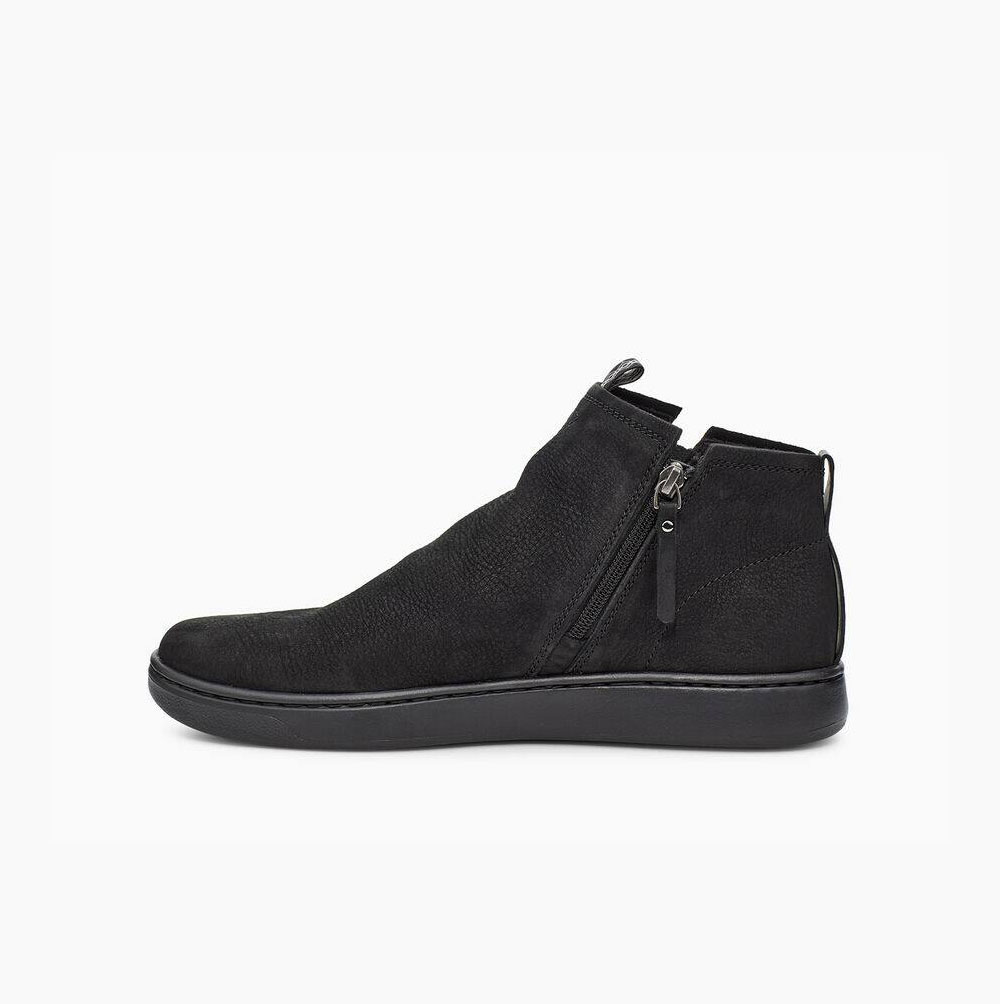 UGG Pismo Zip Sneaker Stiefel Herren Schwarz Schweiz | UWCWRT7B