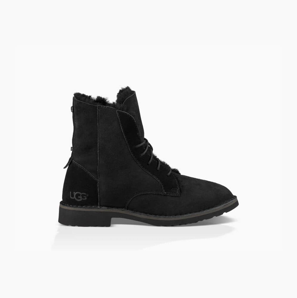 UGG Quincy Winterstiefel Damen Schwarz Schweiz | AU67UV90