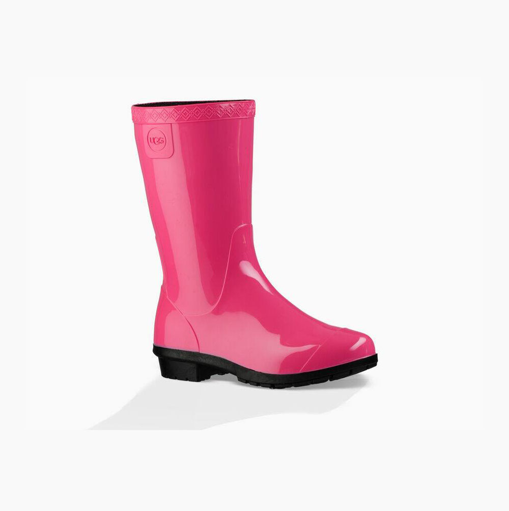 UGG Raana Regenstiefel Kinder Rosa Schweiz | 6Y286HMU