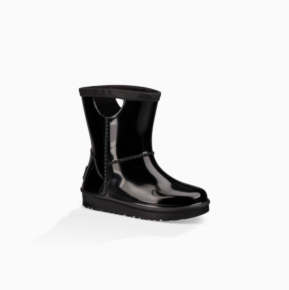 UGG Rahjee Regenstiefel Kinder Schwarz Schweiz | JOARIFAF