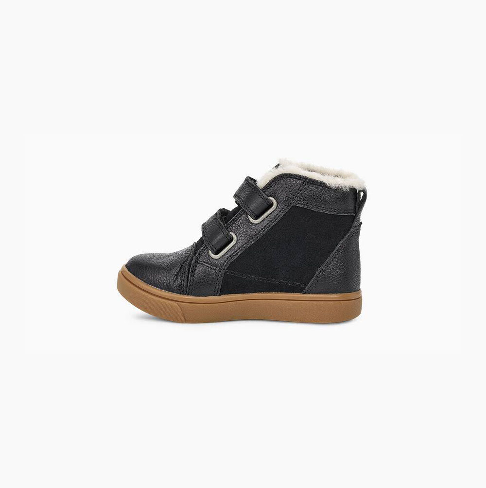 UGG Rennon II Sneaker Stiefel Kinder Schwarz Schweiz | 89P8BLTZ