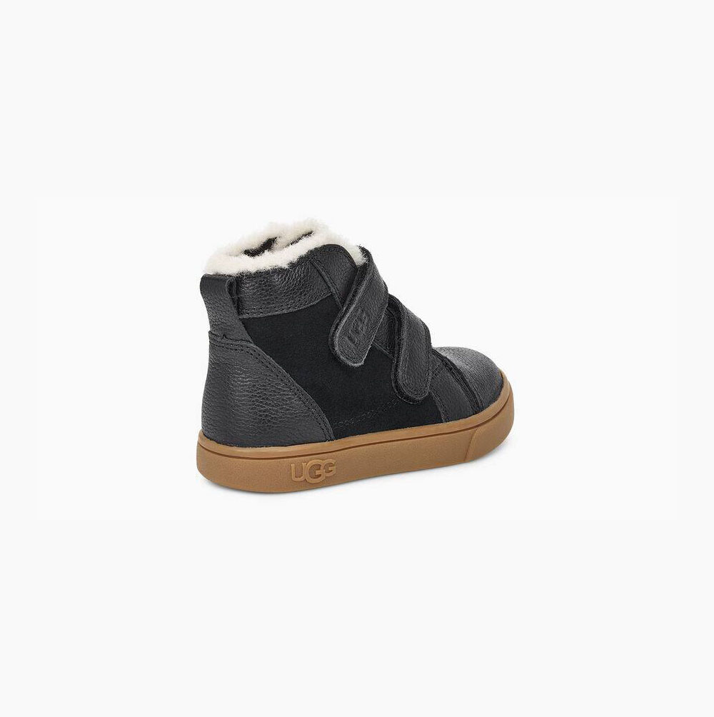 UGG Rennon II Sneaker Stiefel Kinder Schwarz Schweiz | 89P8BLTZ