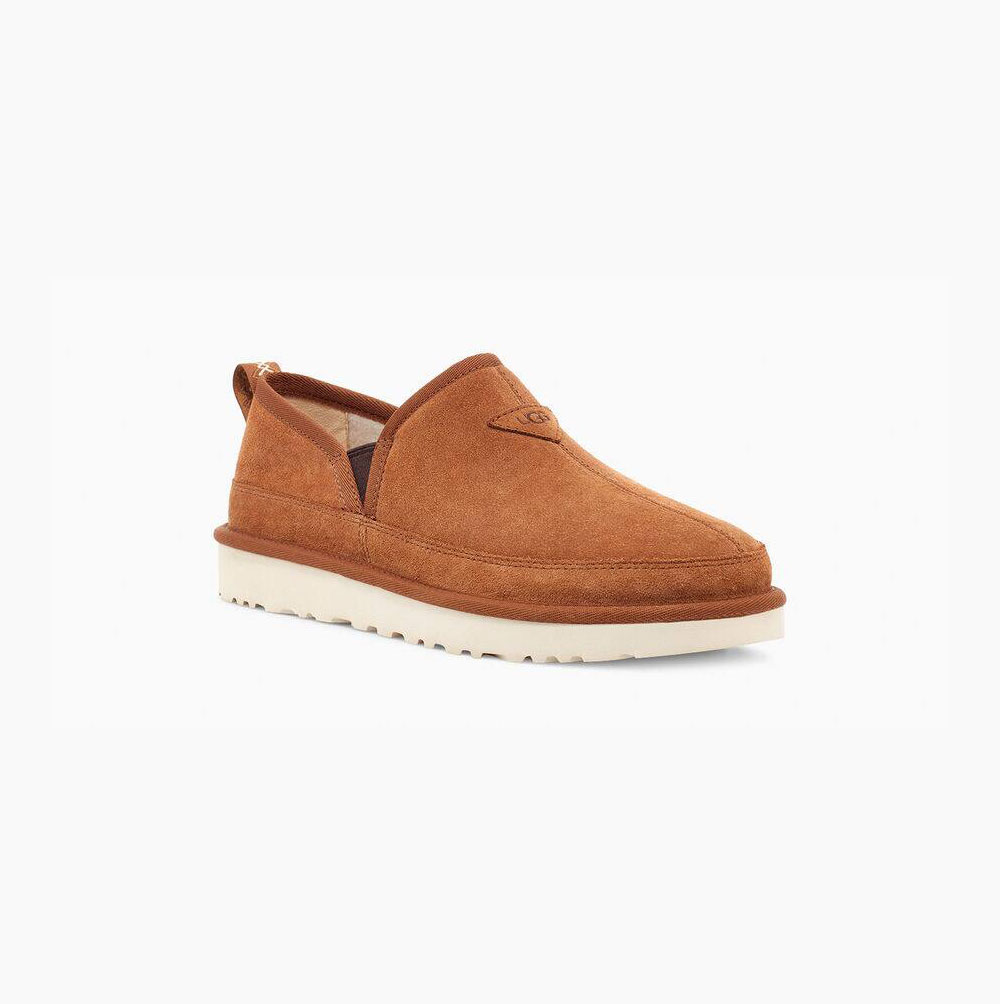 UGG Romeo Slip-on-sneakers Herren Braun Schweiz | WM6OJNQ3