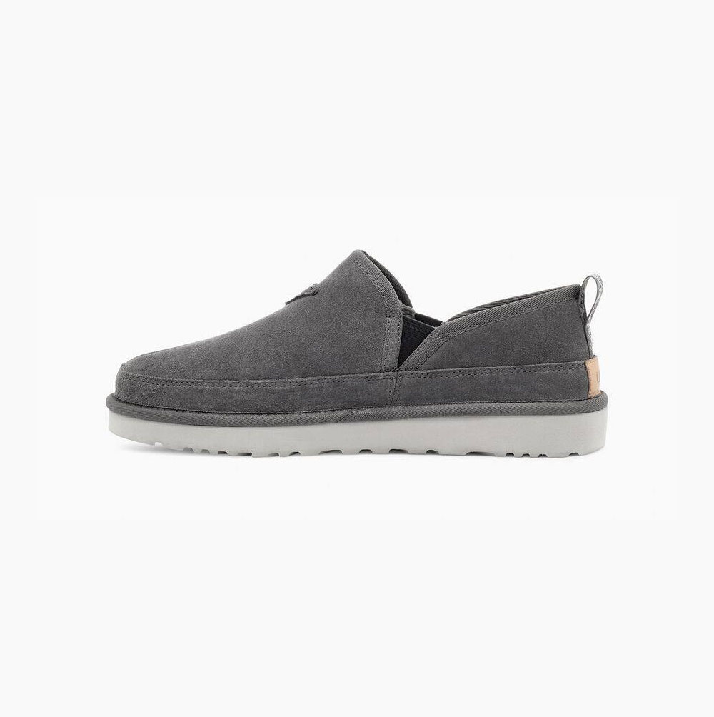 UGG Romeo Slip-on-sneakers Herren Dunkelgrau Schweiz | 45XSKO1Y