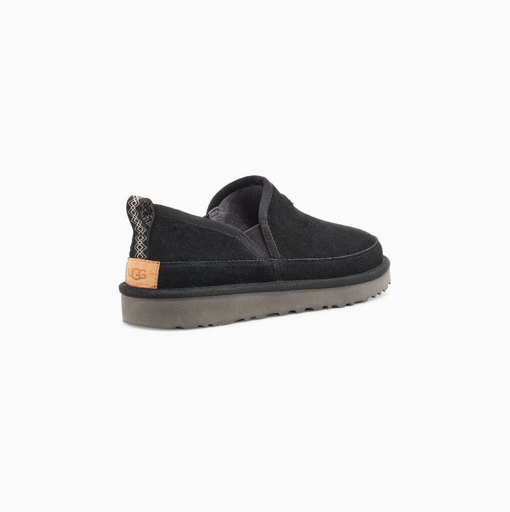 UGG Romeo Slip-on-sneakers Herren Schwarz Schweiz | HA1BL6S3