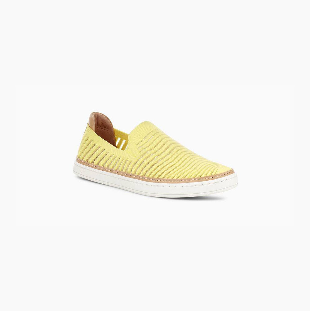 UGG Sammy Breeze Slip-on-sneakers Damen Hellgelb Schweiz | 7P6PE9BV