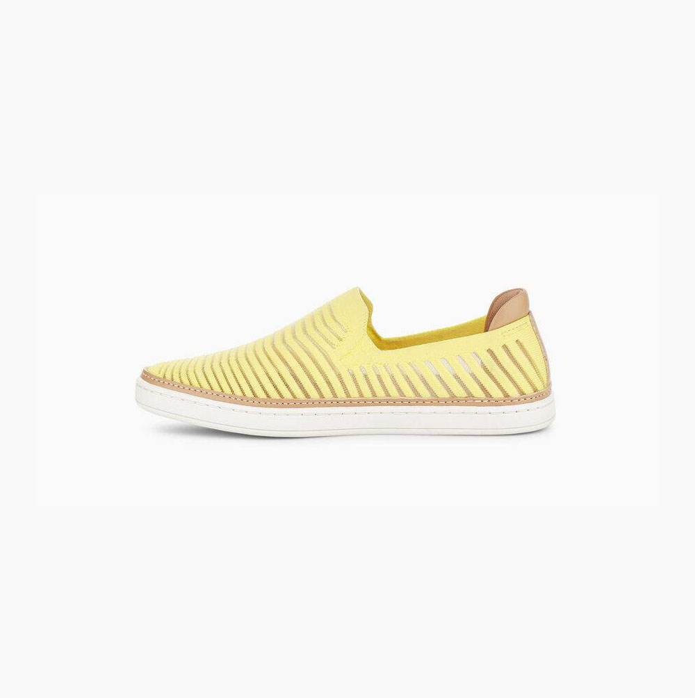 UGG Sammy Breeze Slip-on-sneakers Damen Hellgelb Schweiz | 7P6PE9BV