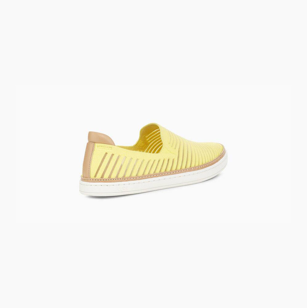 UGG Sammy Breeze Slip-on-sneakers Damen Hellgelb Schweiz | 7P6PE9BV