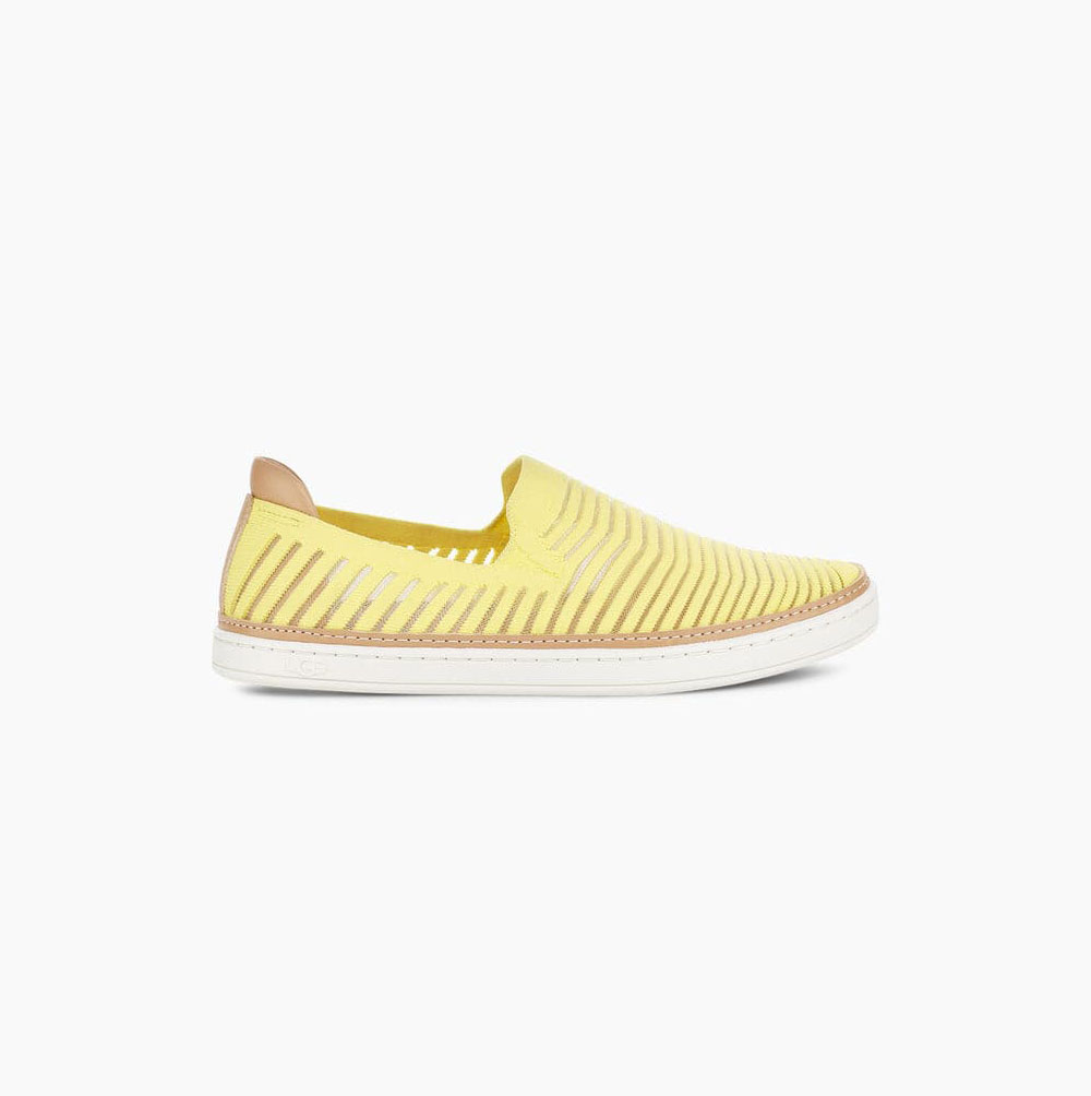 UGG Sammy Breeze Slip-on-sneakers Damen Hellgelb Schweiz | 7P6PE9BV