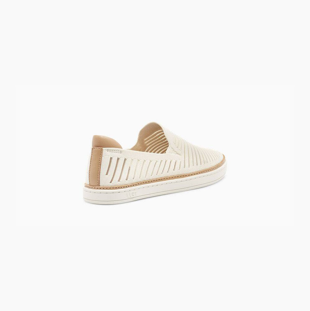 UGG Sammy Breeze Slip-on-sneakers Damen Weiß Schweiz | FVF4IC6L