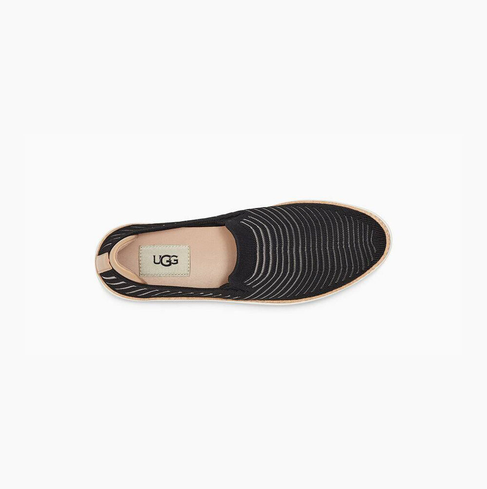 UGG Sammy Breeze Slip-on-sneakers Damen Schwarz Schweiz | VGX20UDB