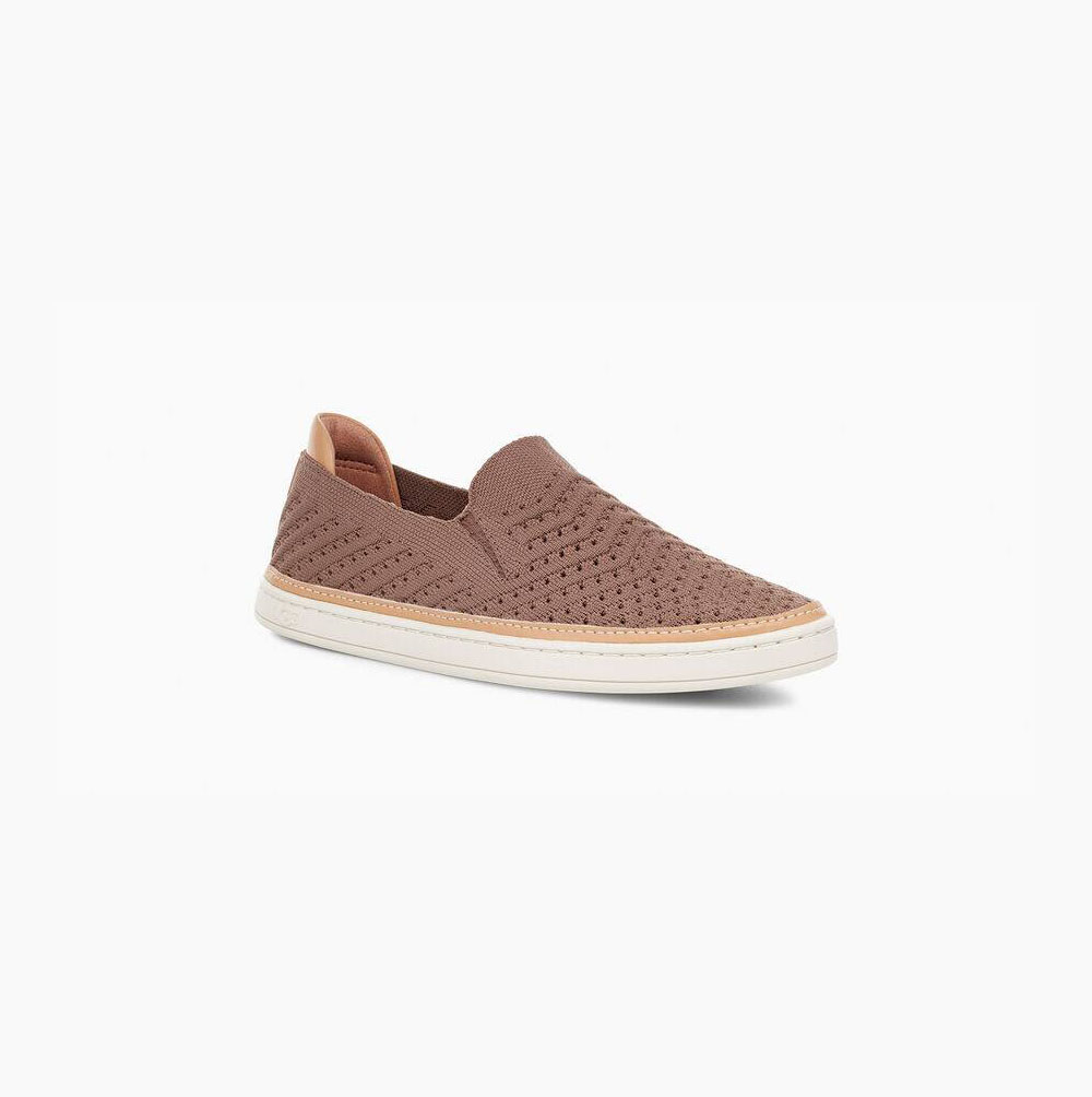 UGG Sammy Chevron Slip-on-sneakers Damen Khaki Schweiz | A3L5O0B9