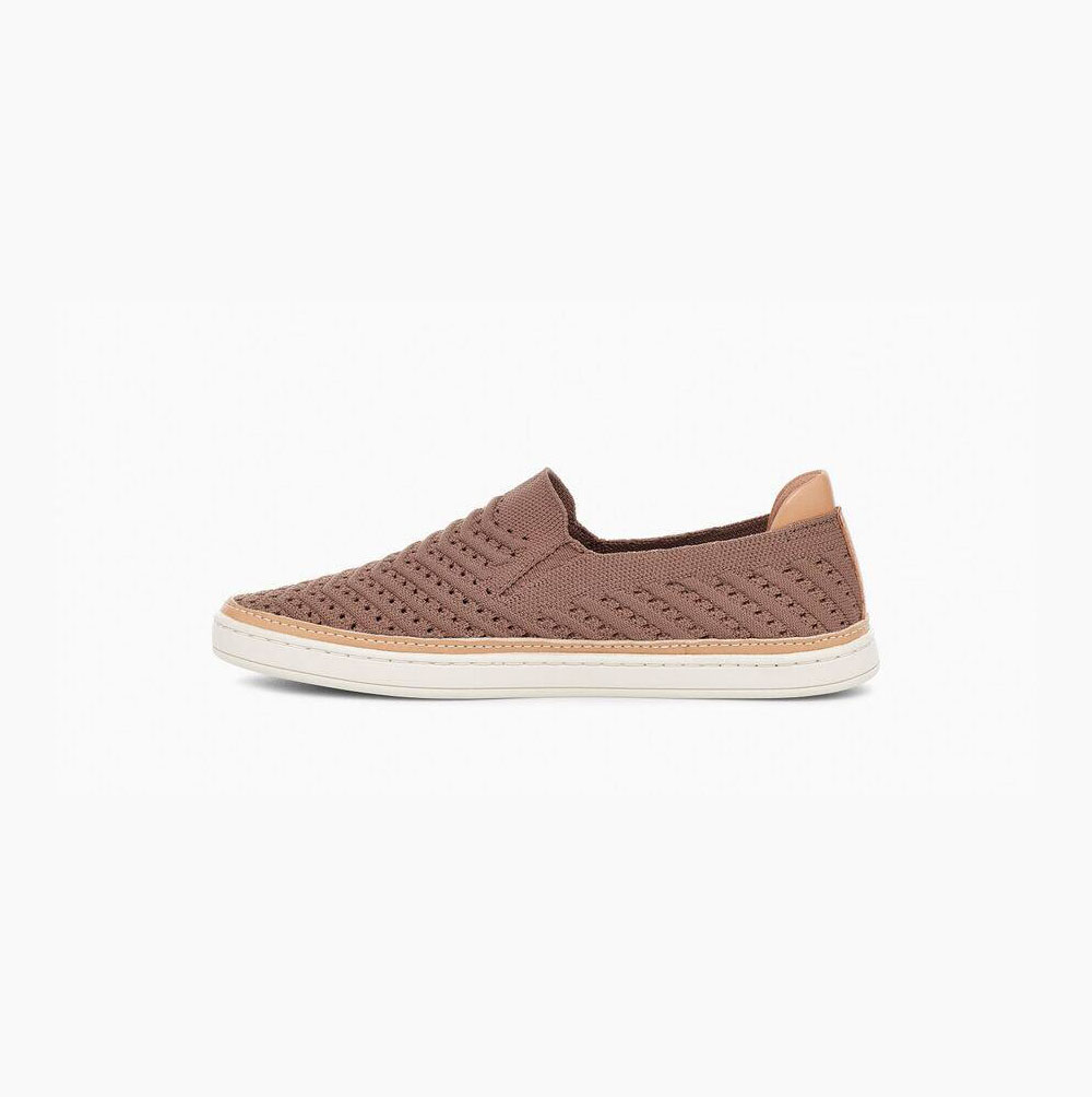 UGG Sammy Chevron Slip-on-sneakers Damen Khaki Schweiz | A3L5O0B9