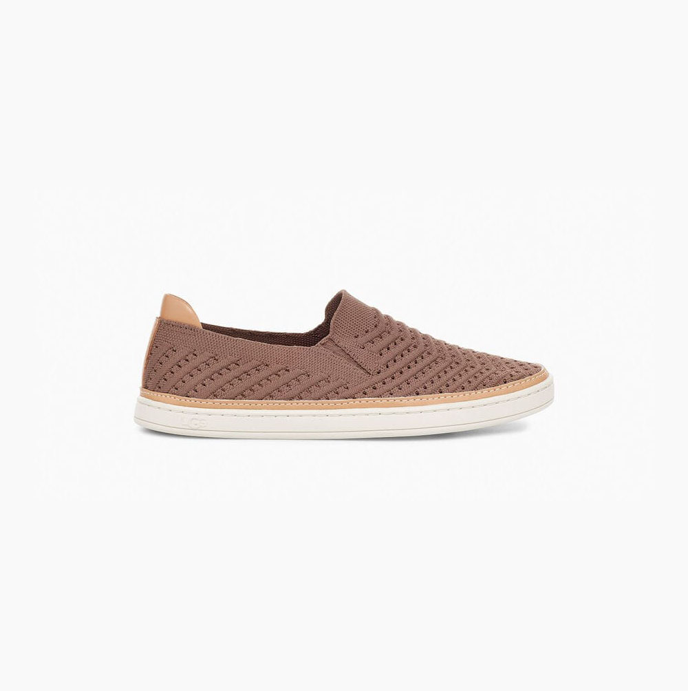 UGG Sammy Chevron Slip-on-sneakers Damen Khaki Schweiz | A3L5O0B9