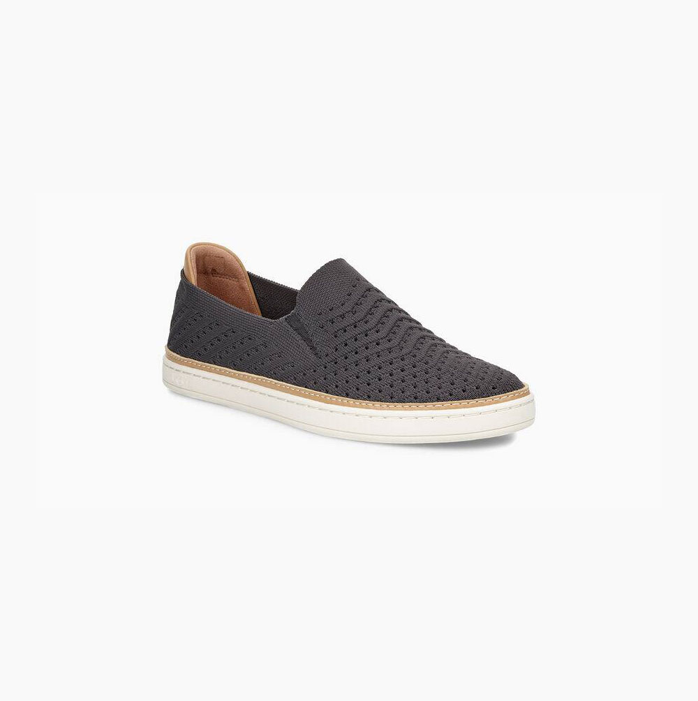 UGG Sammy Chevron Slip-on-sneakers Damen Tiefesgrau Schweiz | UKVT8NI2