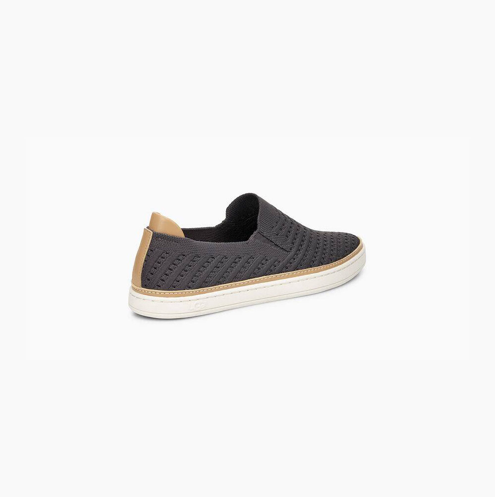 UGG Sammy Chevron Slip-on-sneakers Damen Tiefesgrau Schweiz | UKVT8NI2