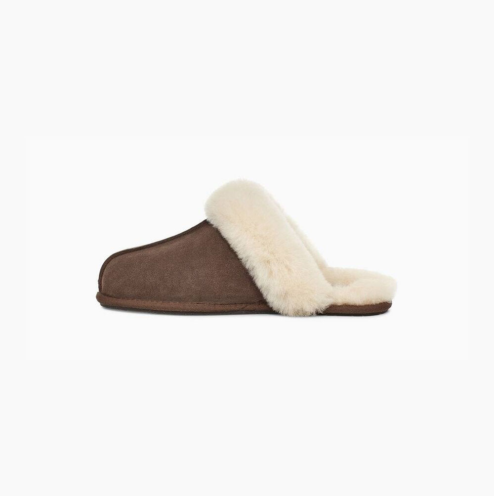 UGG Scuffette II Hausschuhe Damen Braun Schweiz | 7W6L5TTW