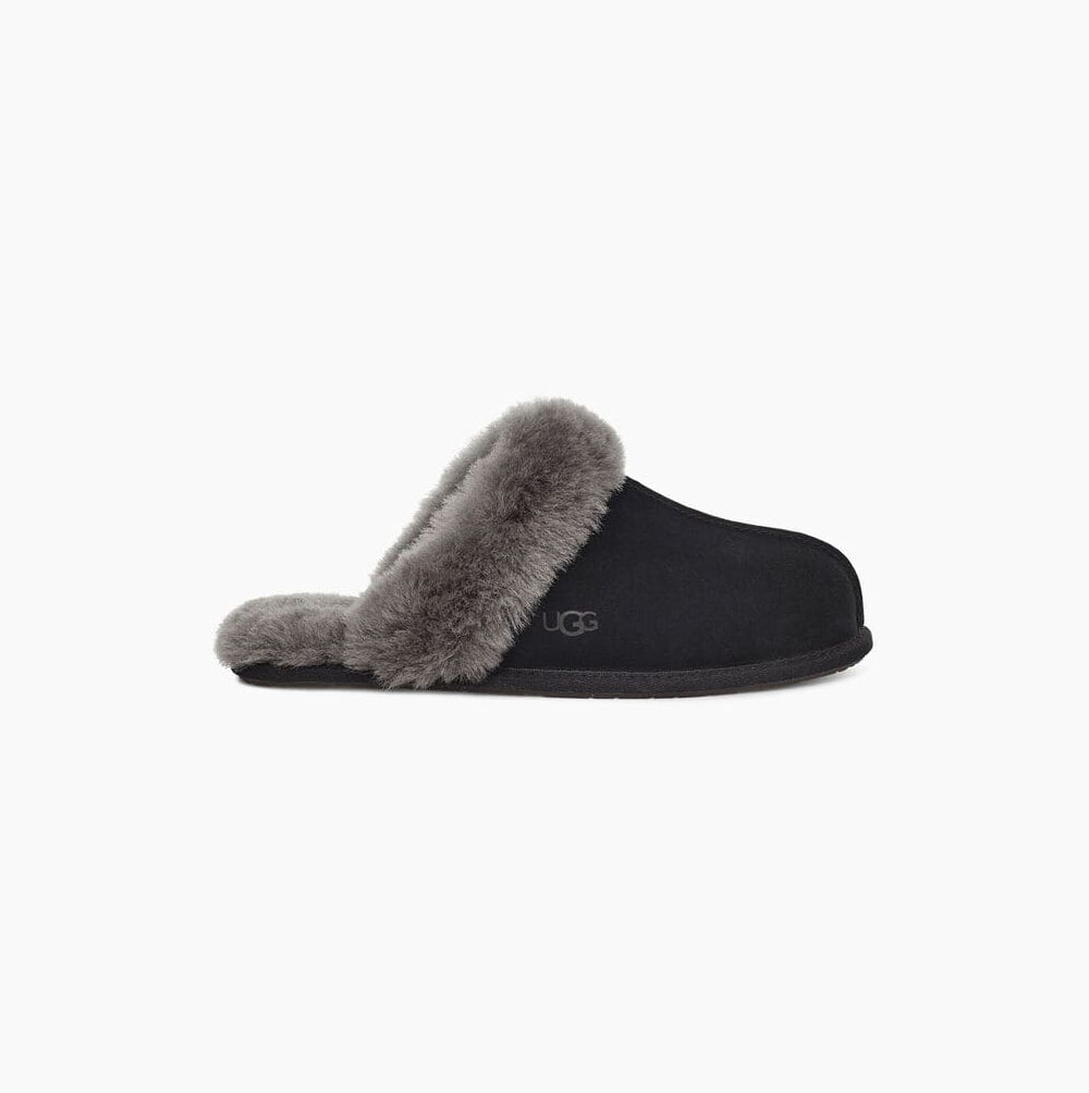 UGG Scuffette II Hausschuhe Damen Schwarz Grau Schweiz | FRN4LVMX