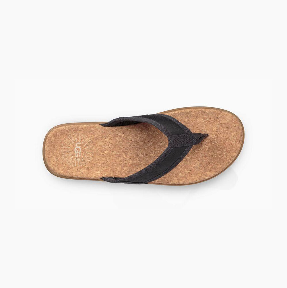 UGG Seaside Flip Flip Flops Herren Navy Schweiz | U0UL2E8X