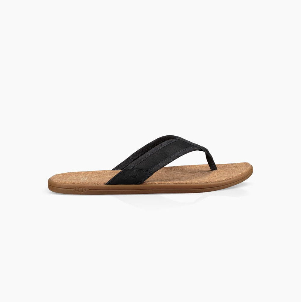 UGG Seaside Flip Flip Flops Herren Navy Schweiz | U0UL2E8X