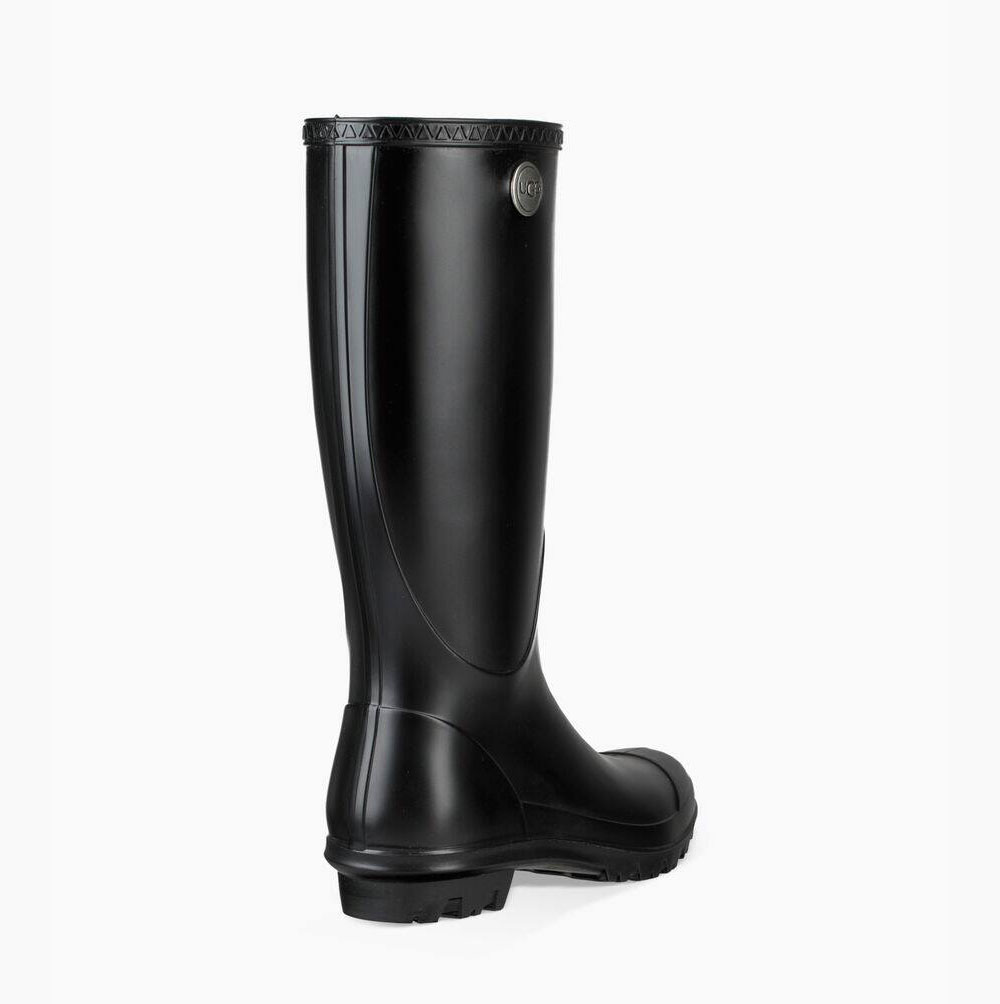 UGG Shelby Matte Regenstiefel Damen Schwarz Schweiz | DCIBTN56