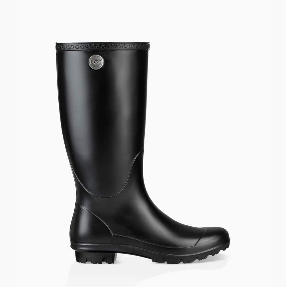 UGG Shelby Matte Regenstiefel Damen Schwarz Schweiz | DCIBTN56