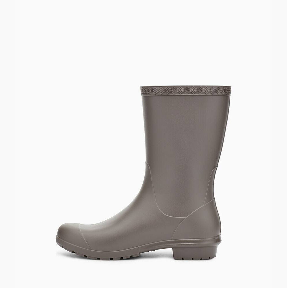 UGG Sienna Matte Rain Regenstiefel Damen Tiefesgrau Schweiz | KI531UGD