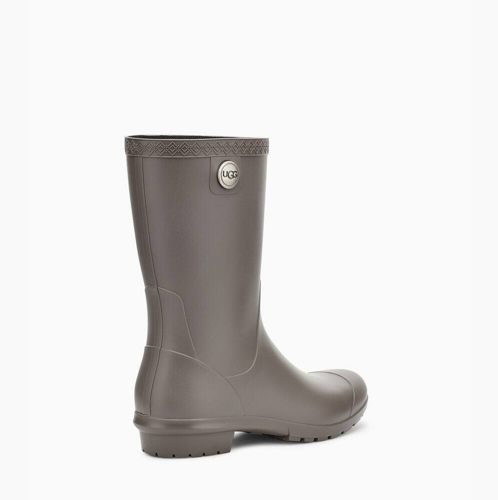 UGG Sienna Matte Rain Regenstiefel Damen Tiefesgrau Schweiz | KI531UGD